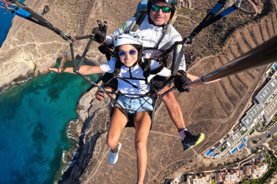 Un vuelo Bonze flight para 1 en Airsports Tenerife en Costa Adeje (Santa Cruz de Tenerife)