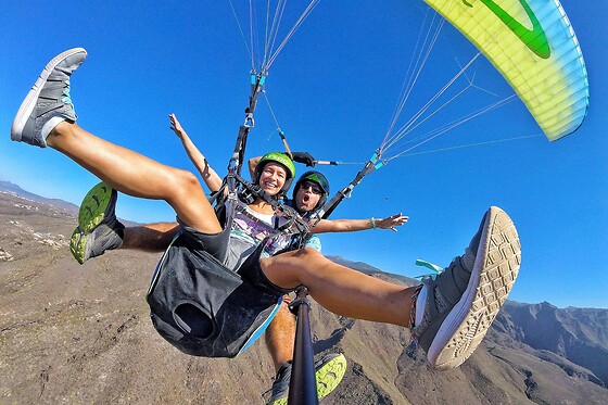 Un vuelo Bonze flight para 1 en Airsports Tenerife en Costa Adeje (Santa Cruz de Tenerife)