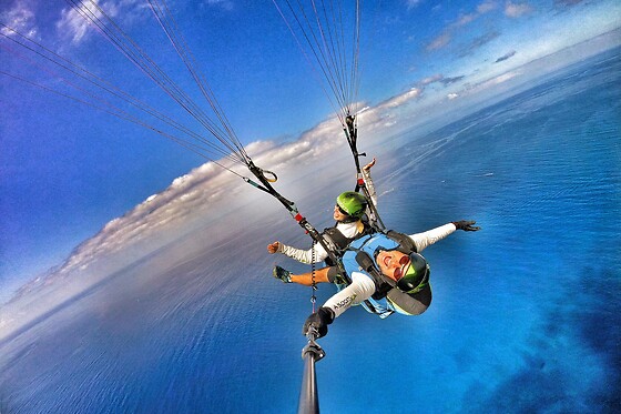 Un vuelo Bonze flight para 1 en Airsports Tenerife en Costa Adeje (Santa Cruz de Tenerife)