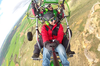 Vuelo en parapente biplaza en Alarilla (Guadalajara)