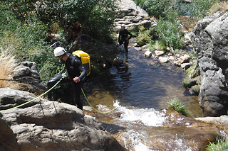 Barranquismo Somosierra en Talamanca de Jarama (Madrid)