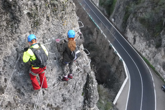 Vía ferrata del Cares en Picos de Europa