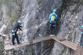 Vía ferrata del Cares en Picos de Europa