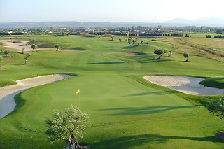 Partida de golf en Talavera de la Reina (Toledo)