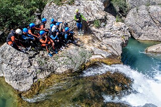 Brave Canyoners en Cañamares (Cuenca)