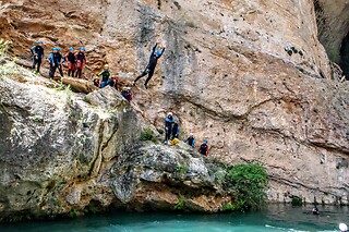 Brave Canyoners en Cañamares (Cuenca)