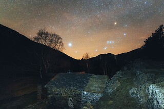 Una noche en la cabaña para 2 en Bordes Pirineu en Areu (Lleida)