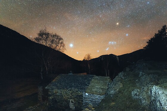 Una noche en la cabaña para 2 en Bordes Pirineu en Areu (Lleida)