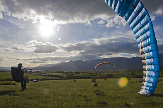 Curso inciación al parapente en Miraflores de la Sierra (Madrid)