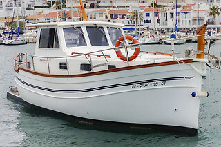 Un alquiler de Barco Motor para 2 a 4 personas en Surcando mares en Sitges (Barcelona)
