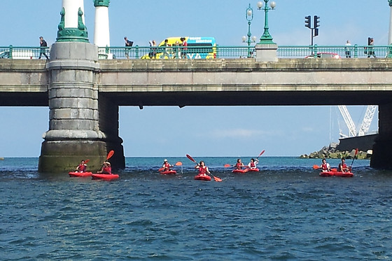 Kayaks individuales en Donostia (Gipuzkoa)