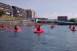 Kayaks individuales en Donostia (Gipuzkoa)