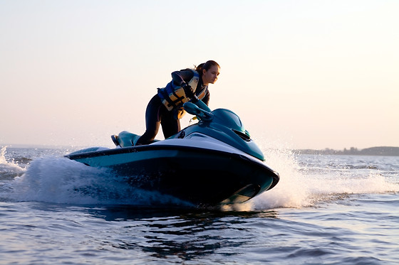 Salida en moto de agua en Torrevieja (Alicante)
