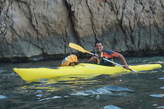 Kayak en Tamarit (Tarragona)