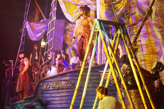 Una entrada sector VIP captains table en Show Pirates Adventure en Magaluf (Islas Baleares)