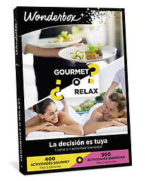 ¿Gourmet o Relax?