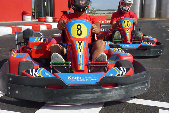 Karts enAlcalá del Júcar (Albacet e)