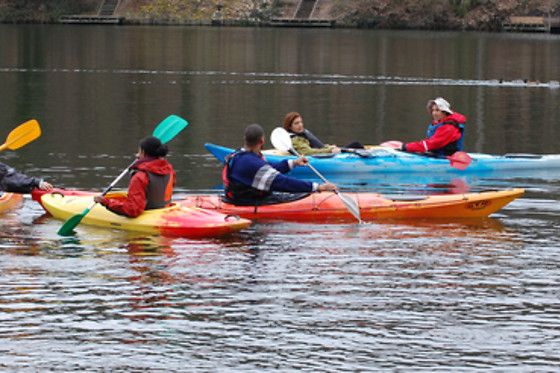 Kayak en Andújar (Jaén)