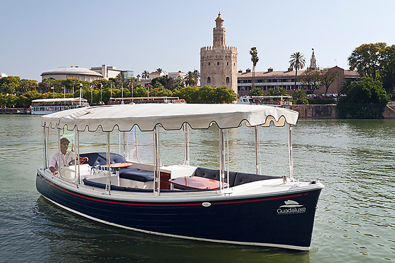 Paseo exclusivo en barco por el río Guadalquivir (Sevilla)