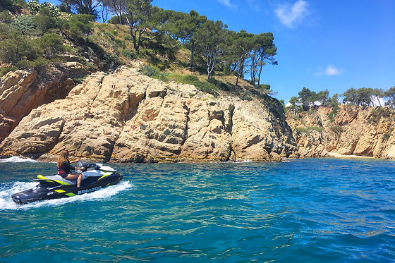 Ruta en moto acuática en Palamós (Girona)