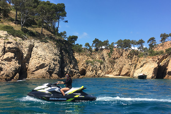 Ruta en moto acuática en Palamós (Girona)