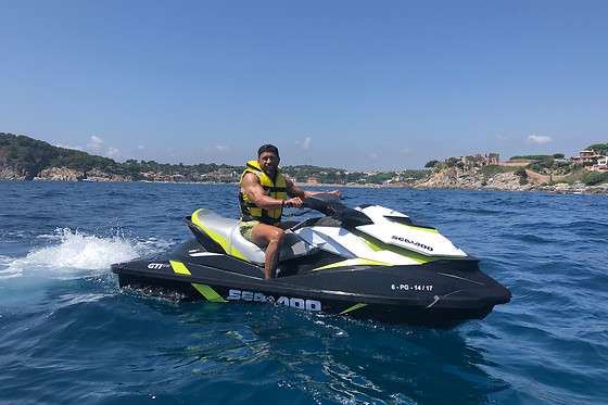 Ruta en moto acuática en Palamós (Girona)