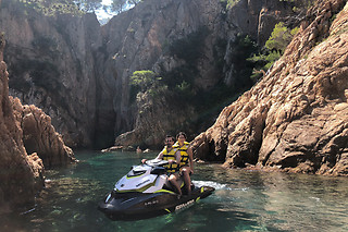 Ruta en moto acuática en Palamós (Girona)