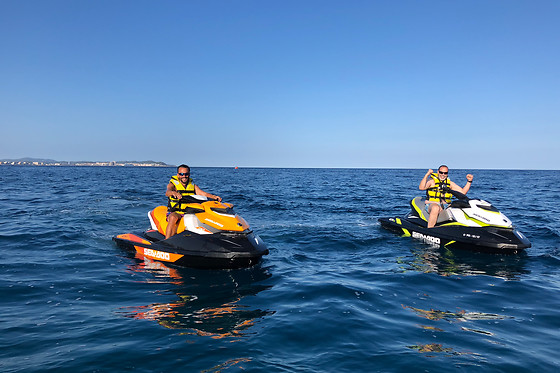 Ruta en moto acuática en Palamós (Girona)