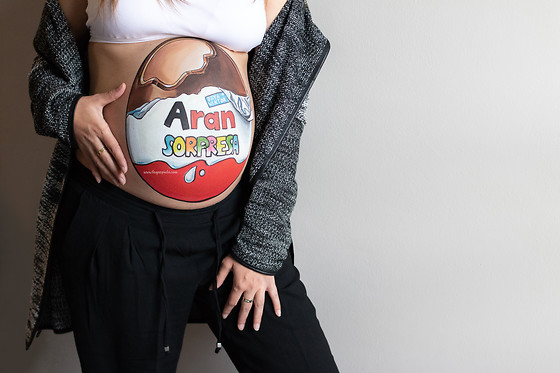 Un body painting para embarazada para 1 en La Que Pinta BCN en Badalona (Barcelona)