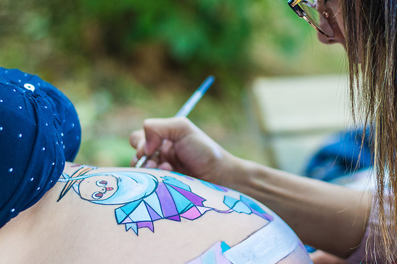 Un body painting para embarazada para 1 en La Que Pinta BCN en Badalona (Barcelona)