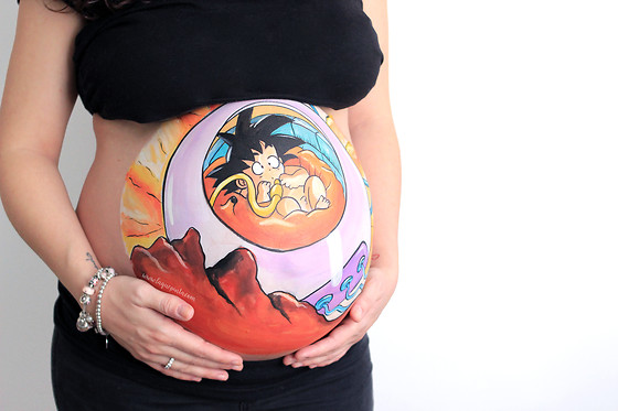 Un body painting para embarazada para 1 en La Que Pinta BCN en Badalona (Barcelona)
