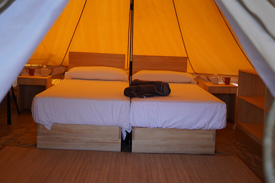 Dos noches en tienda para 2 en Camping Alfacs en Alcanar (Tarragona)
