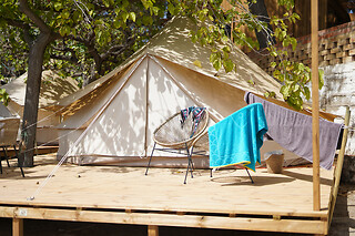 Dos noches en tienda para 2 en Camping Alfacs en Alcanar (Tarragona)