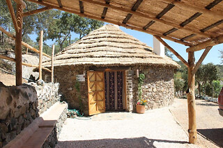 Dos noches en chozo grande para 4 en Los Chozos de Cazalla en Cazalla de la Sierra (Sevilla)