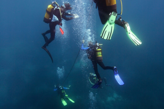Bautismo de buceo en Tossa de Mar (Girona)