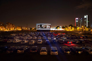 Noche de cine en Madrid