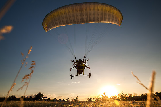 Vuelo en parapente