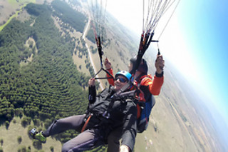 Vuelo en parapente