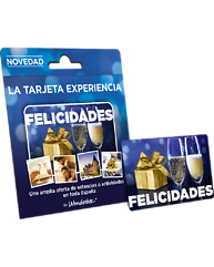 Tarjeta Experiencia Felicidades