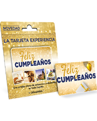 Tarjeta Experiencia Feliz Cumpleaños