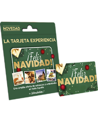 Tarjeta Experiencia ¡Feliz Navidad!
