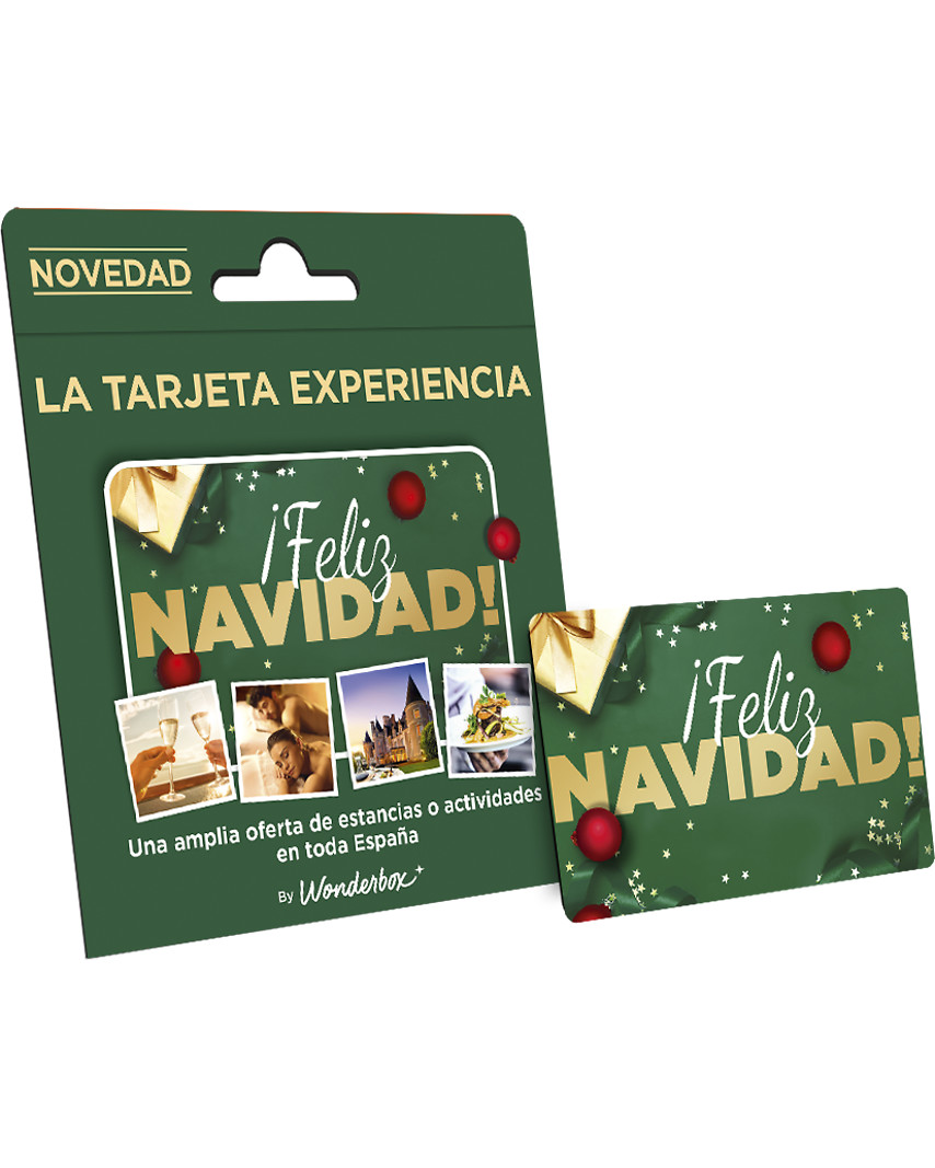 Tarjeta Experiencia ¡Feliz Navidad!