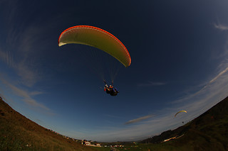 Vuelo en parapente en Gijón (Asturias)