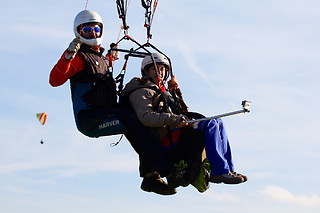 Vuelo en parapente en Gijón (Asturias)
