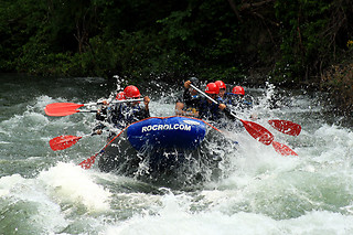 Iniciación al barranquismo y Rafting en Llavorsí (Lleida)