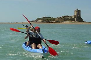 Alquiler de kayak doble en Chiclana (Cádiz)
