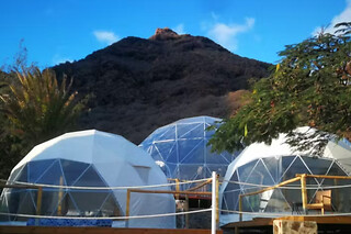 Dos noches con cenas para 2 en Eco Domo-Blue Ocean Camp en La Aldea de San Nicolás ( Las Palmas)