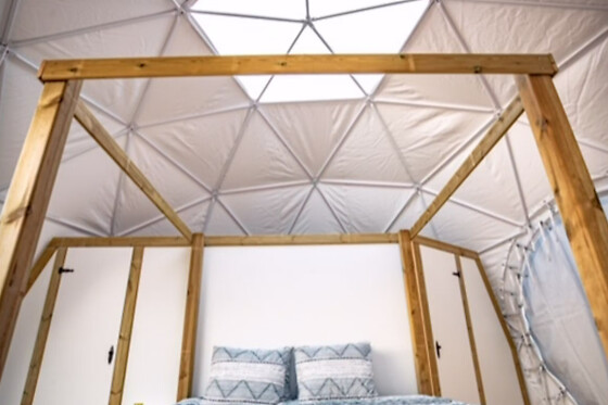 Dos noches con cenas para 2 en Eco Domo-Blue Ocean Camp en La Aldea de San Nicolás ( Las Palmas)