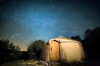 Una noche en una Yurta Mongola para 2 en Terra del Congost en Castissent (Lleida)