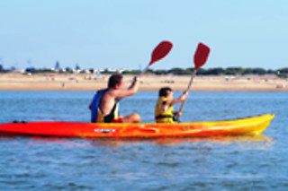 Alquiler de kayak individual en Chiclana (Cádiz)